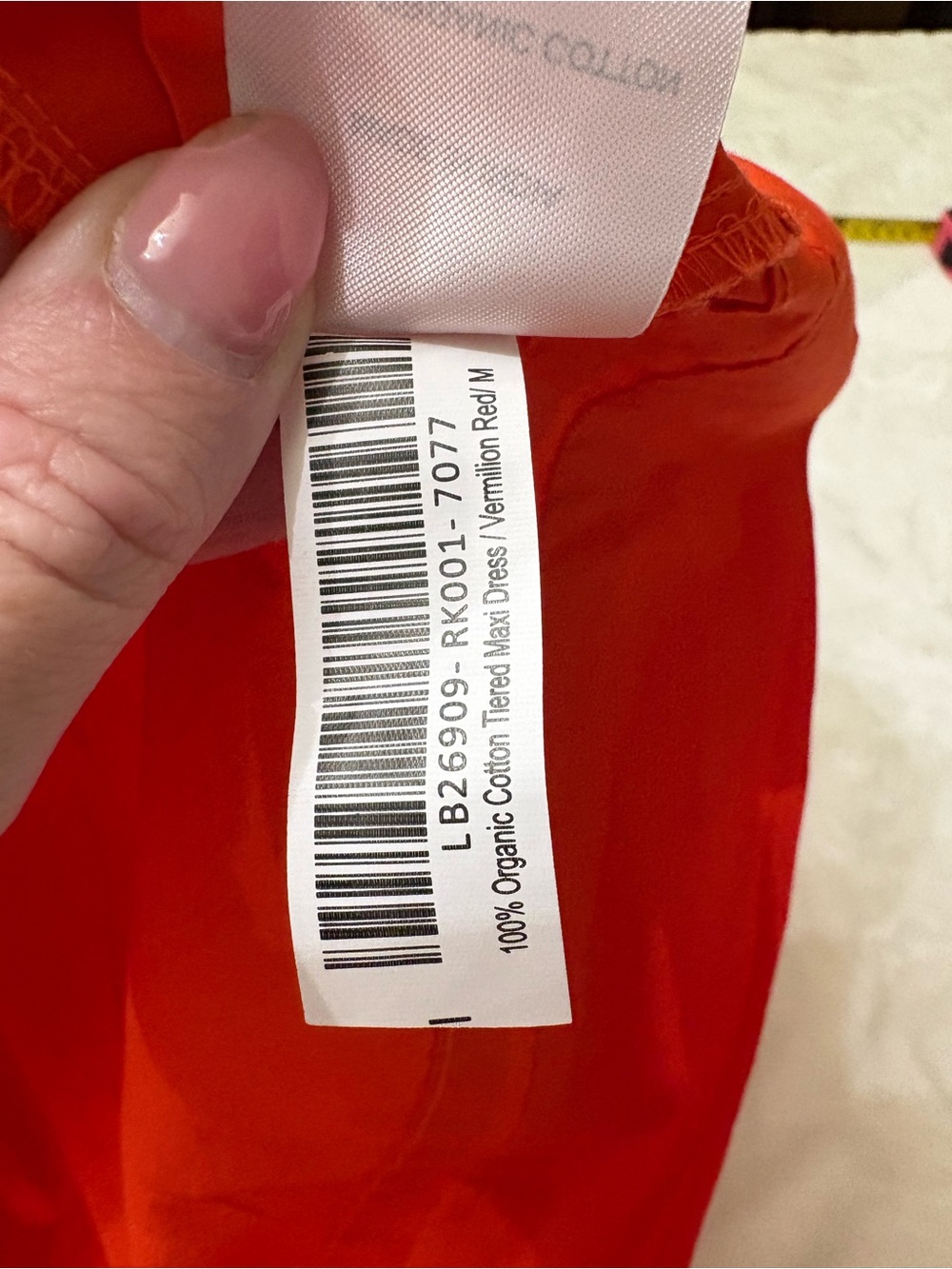 Quince Red Maxi Dress - Picture 8 of 8